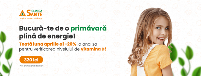 promo image Testează vitamina D la -20% reducere